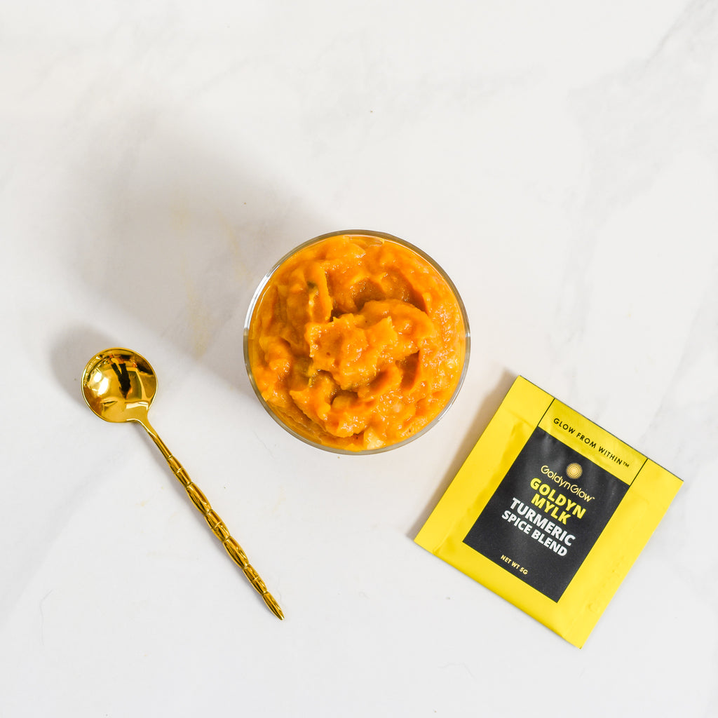 Sweet Potato Banana Mash – GoldynGlow