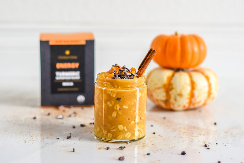 Overnight Pumpkin Pie Oats – GoldynGlow